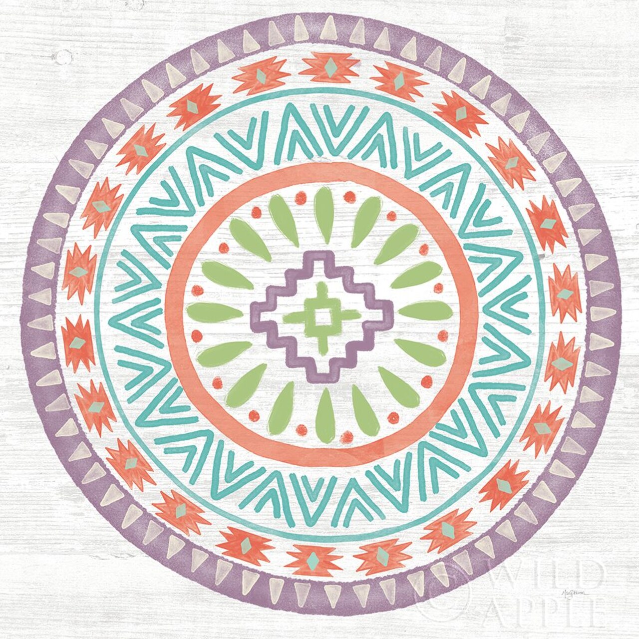 Lovely Llamas Mandala Ii Poster Print by Mary Urban - Item # VARPDX38798